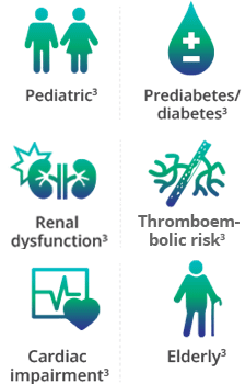 Icons representing the main risk factors of PIDD